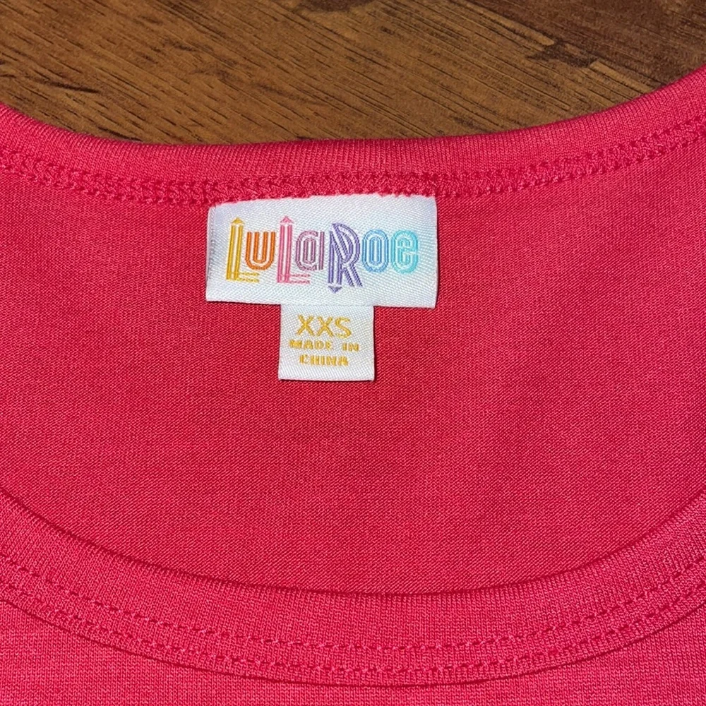 Lularoe pink Carly dress - Picture 3 of 3